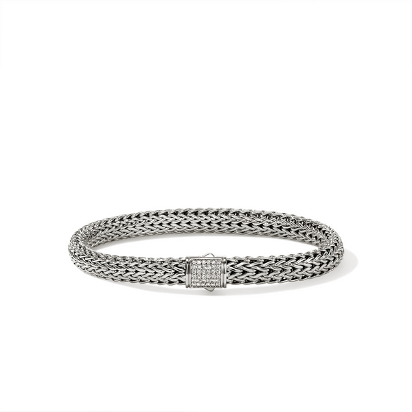 SS Diamond Pave Icon Bracelet by John Hardy Kiefer Jewelers Lutz, FL
