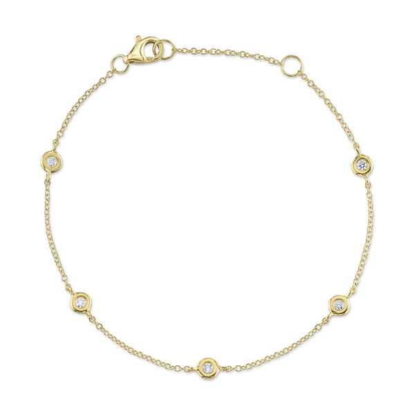 14KY Diamonds by the Yard Bracelet by Shy Creation Kiefer Jewelers Lutz, FL