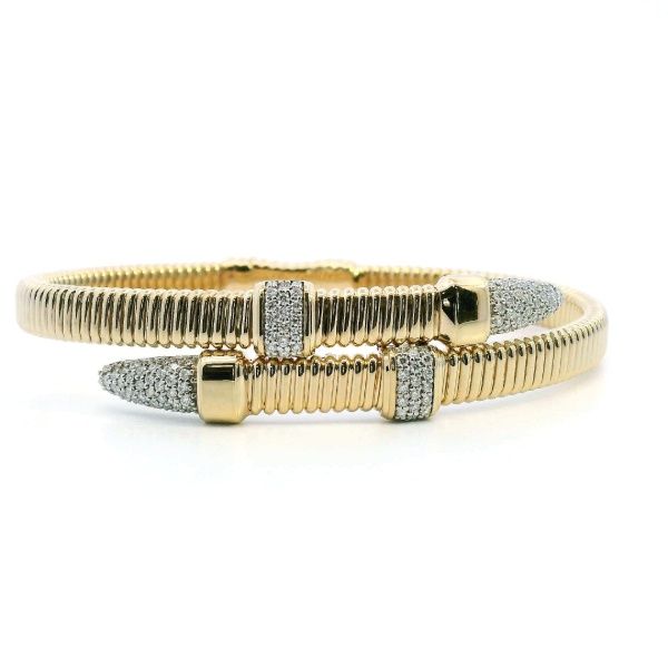 14K Diamond Flexie Bangle Kiefer Jewelers Lutz, FL