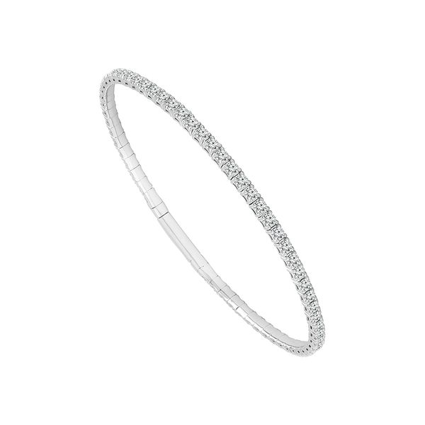 Flexible Diamond Bangle Kiefer Jewelers Lutz, FL