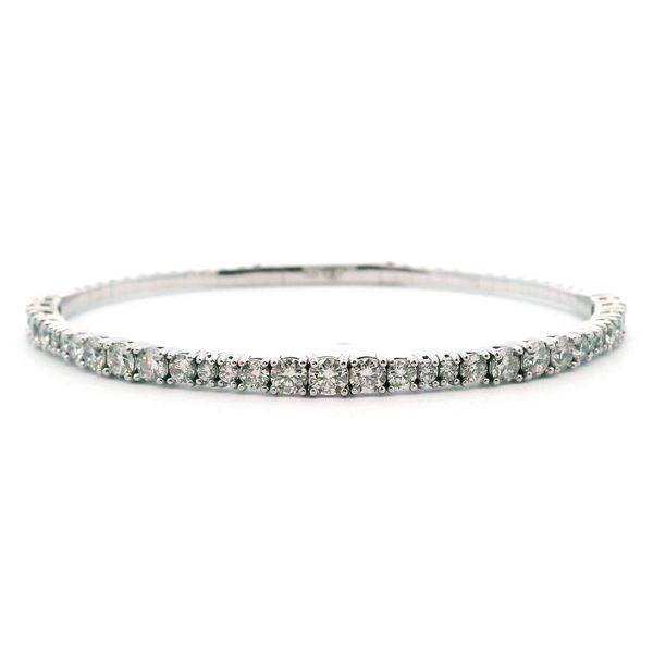 14K 2.75CTW Diamond Flexie Bangle Kiefer Jewelers Lutz, FL