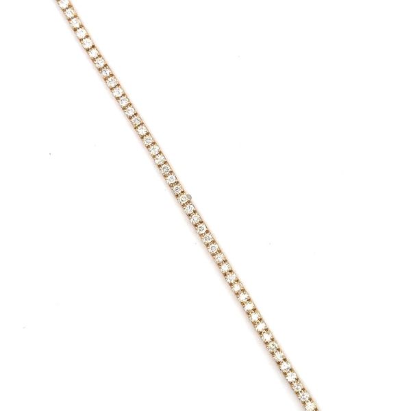 14KY 1CTW Diamond Tennis Bracelet Image 3 Kiefer Jewelers Lutz, FL
