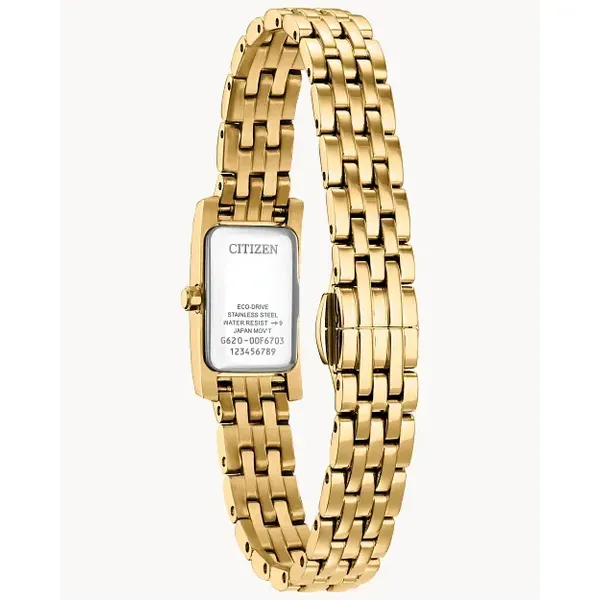 Citizen Gold Tone Petite Palidoro Eco-Drive Watch Image 3 Kiefer Jewelers Lutz, FL