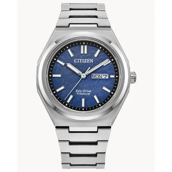 Citizen Titanium Zenshin Three-Hand Eco-Drive Watch Kiefer Jewelers Lutz, FL