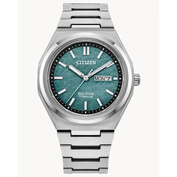 Citizen Titanium Zenshin Three-Hand Eco-Drive Watch Kiefer Jewelers Lutz, FL