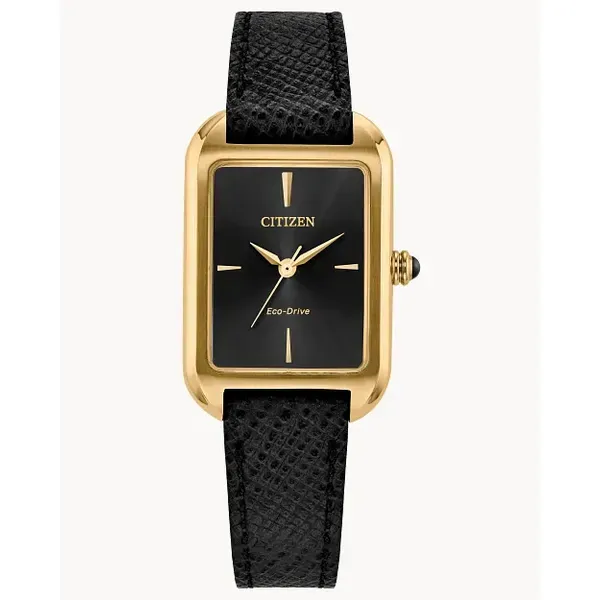 Citizen Dress Classic GT and Black Strap Eco-Drive Watch Kiefer Jewelers Lutz, FL
