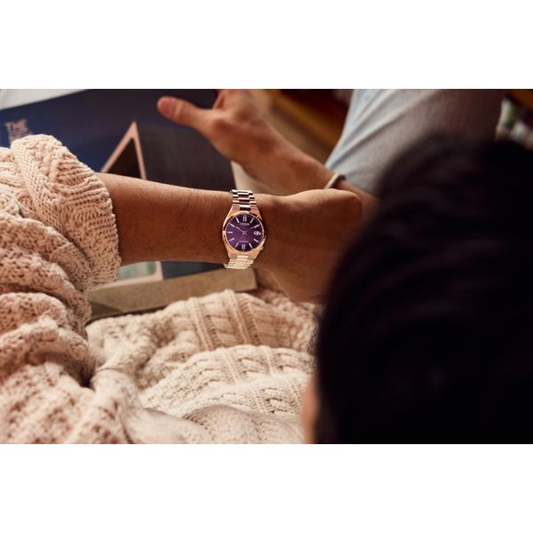 Citizen Tsuyosa 37MM Sunray Purple Dial Automatic Watch Image 2 Kiefer Jewelers Lutz, FL