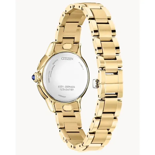 Citizen L Ceci Gold Tone Eco-Drive Watch Image 3 Kiefer Jewelers Lutz, FL