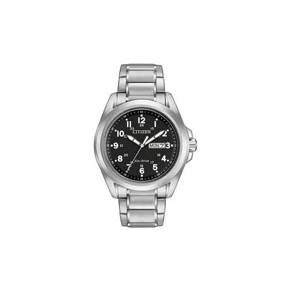 Citizen Eco-Drive Stainless Steel Garrison Watch Kiefer Jewelers Lutz, FL