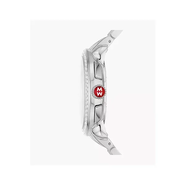 Michele Stainless Steel Serein Diamond Watch Image 2 Kiefer Jewelers Lutz, FL