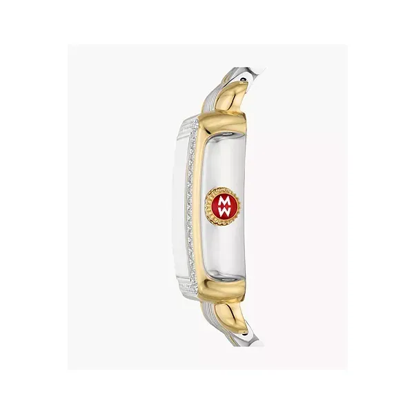 Michele Deco Madison Two-Tone Diamond Watch Image 3 Kiefer Jewelers Lutz, FL