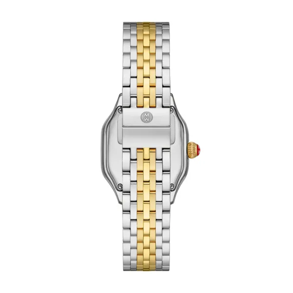 Michele Meggie 18K Two-Tone Gold-Plated Diamond Dial Watch Image 2 Kiefer Jewelers Lutz, FL