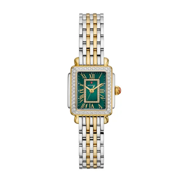 Michele Deco Madison Mini Diamond Two-Tone 18K Gold-Plated Watch Kiefer Jewelers Lutz, FL