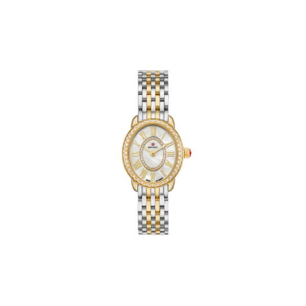 Serein Oval Diamond Two-Tone 18K Gold-Plated Watch by Michele Kiefer Jewelers Lutz, FL