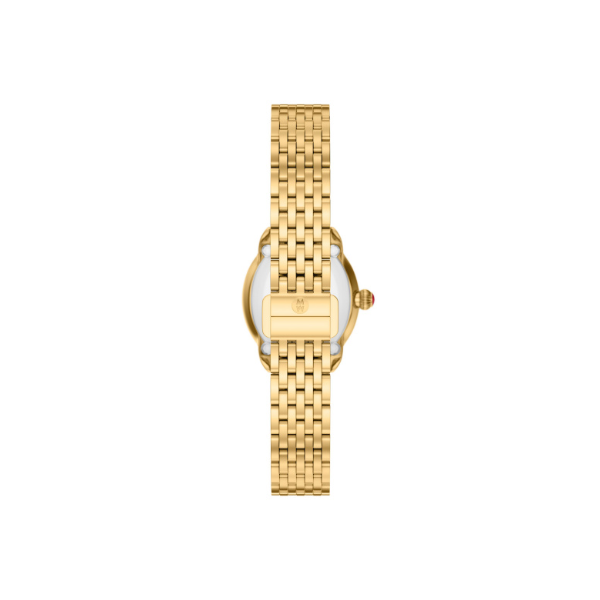 Serein Oval Diamond 18K Gold-Plated Watch by Michele Image 2 Kiefer Jewelers Lutz, FL