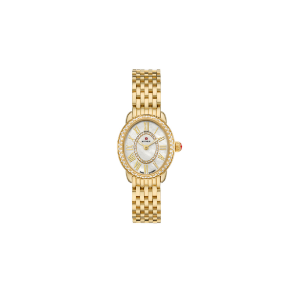 Serein Oval Diamond 18K Gold-Plated Watch by Michele Kiefer Jewelers Lutz, FL