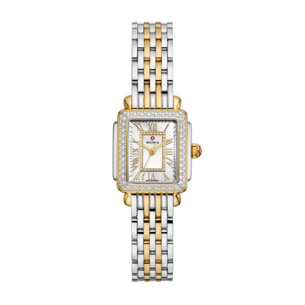 Michelle Deco Madison 18K Gold Plated Mini Diamond Watch Kiefer Jewelers Lutz, FL