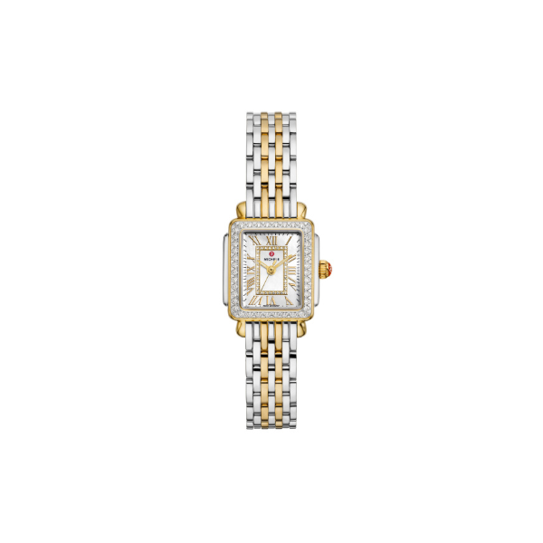 Michelle Deco Madison 18K Gold Plated Mini Diamond Watch Kiefer Jewelers Lutz, FL