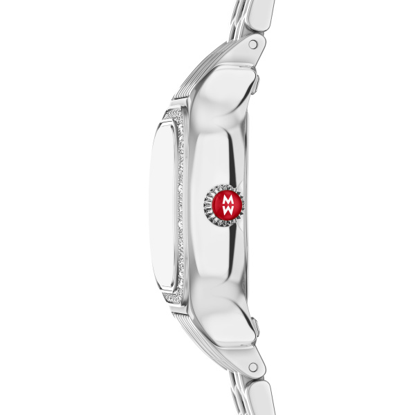 Meggie Mini Diamond Stainless Steel Watch by Michele Image 3 Kiefer Jewelers Lutz, FL