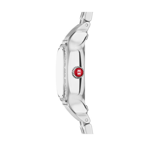 Meggie Mini Diamond Stainless Steel Watch by Michele Image 3 Kiefer Jewelers Lutz, FL