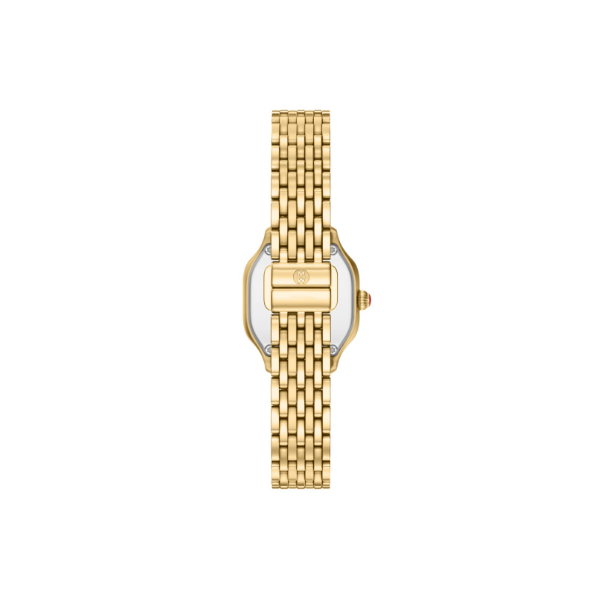 Meggie Mini Diamond 18K Gold-Plated Stainless Steel Watch by Michele Image 2 Kiefer Jewelers Lutz, FL