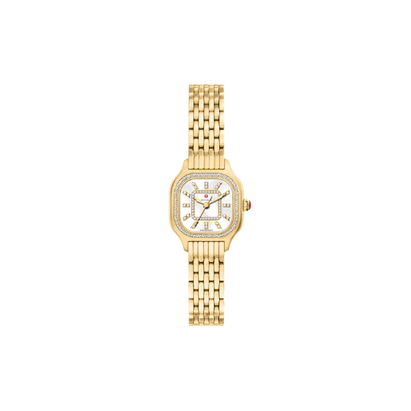 Meggie Mini Diamond 18K Gold-Plated Stainless Steel Watch by Michele Kiefer Jewelers Lutz, FL