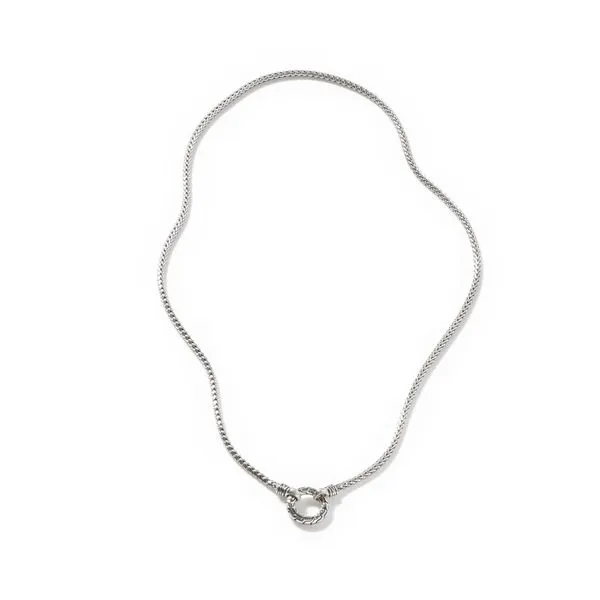 Sterling Silver Amulet Keyring Necklace Image 2 Kiefer Jewelers Lutz, FL