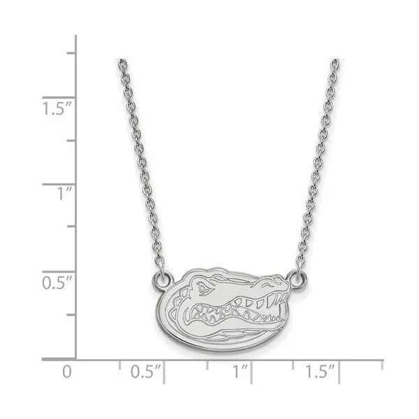 SS UF Gators Necklace Image 2 Kiefer Jewelers Lutz, FL
