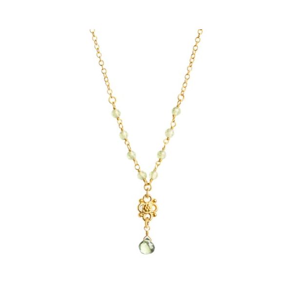 14KGF Green Apatite Necklace Kiefer Jewelers Lutz, FL