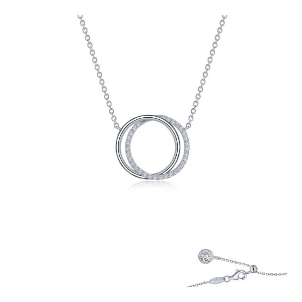 SS/SIM Interlocking Circles Necklace Kiefer Jewelers Lutz, FL