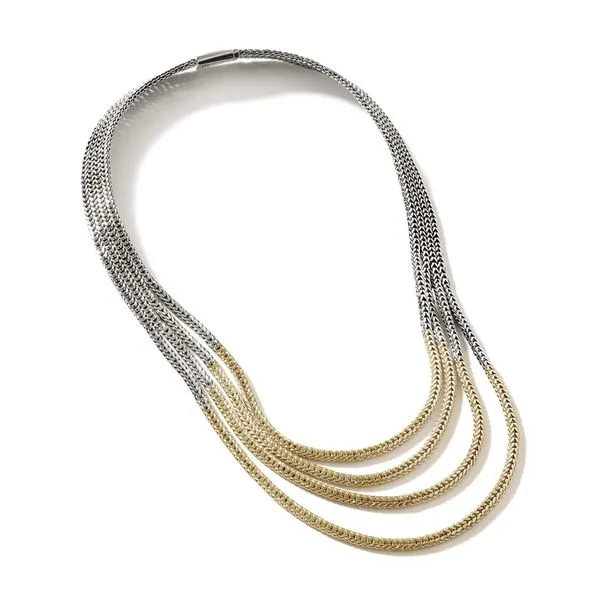 John Hardy Two-Tone Mutli-Row Rata Chain Kiefer Jewelers Lutz, FL