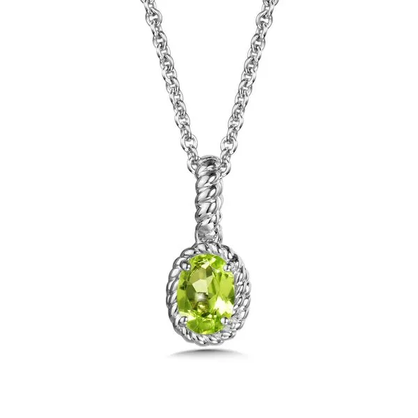 Sterling Silver Peridot Necklace Kiefer Jewelers Lutz, FL