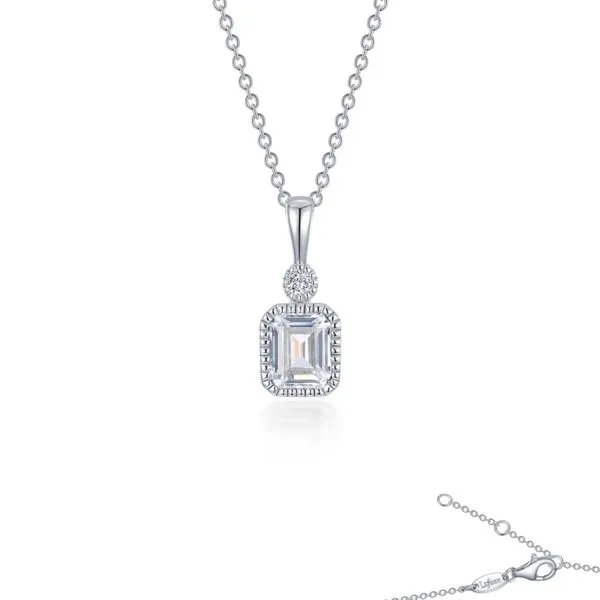 Sterling Silver Simulated Diamond Pendant Kiefer Jewelers Lutz, FL