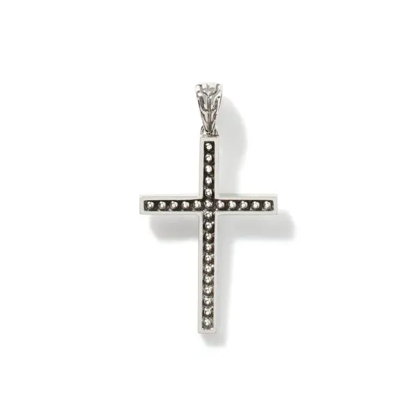 John Hardy Sterling Silver  Jawan Cross Necklace Image 3 Kiefer Jewelers Lutz, FL