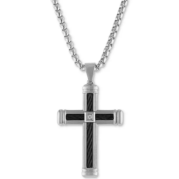 Diamond Accent Cross Image 2 Kiefer Jewelers Lutz, FL