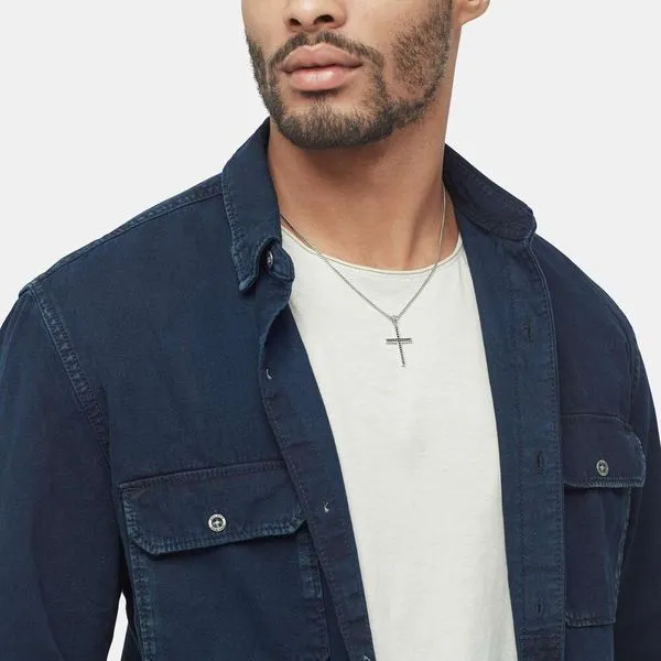 John Hardy Sterling Silver  Jawan Cross Necklace Image 4 Kiefer Jewelers Lutz, FL