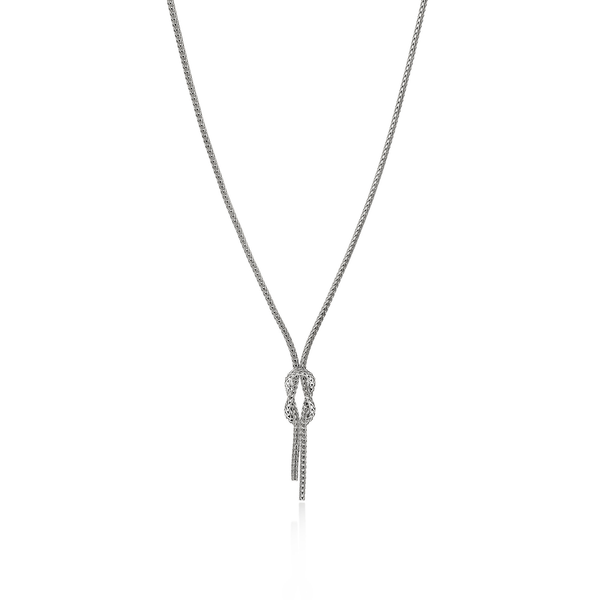 John Hardy Sterling Silver Love Knot Necklace Kiefer Jewelers Lutz, FL