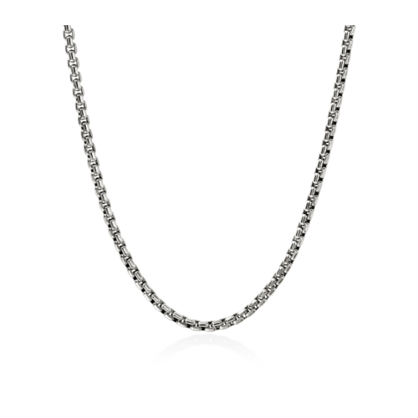 John Hardy Sterling Silver Box Chain Kiefer Jewelers Lutz, FL