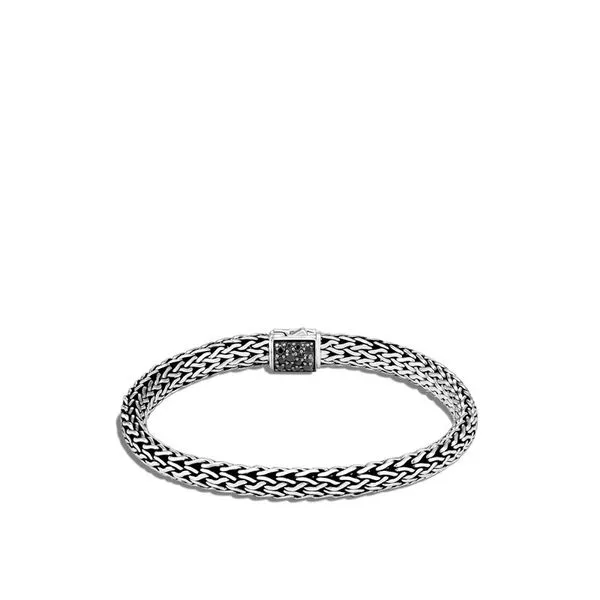 John Hardy Aqua/Black Sapphire Reversible Bracelet Image 2 Kiefer Jewelers Lutz, FL
