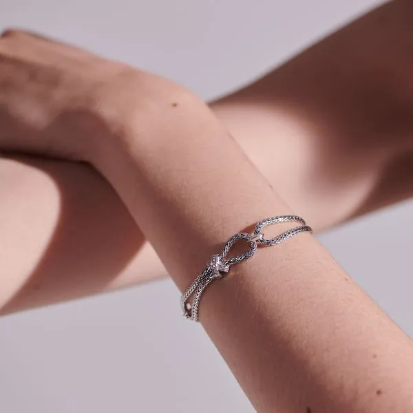 John Hardy Sterling Silver Classic Chain Bracelet Image 4 Kiefer Jewelers Lutz, FL