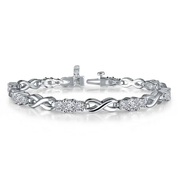Simulated Diamond Infinity Bracelet Kiefer Jewelers Lutz, FL
