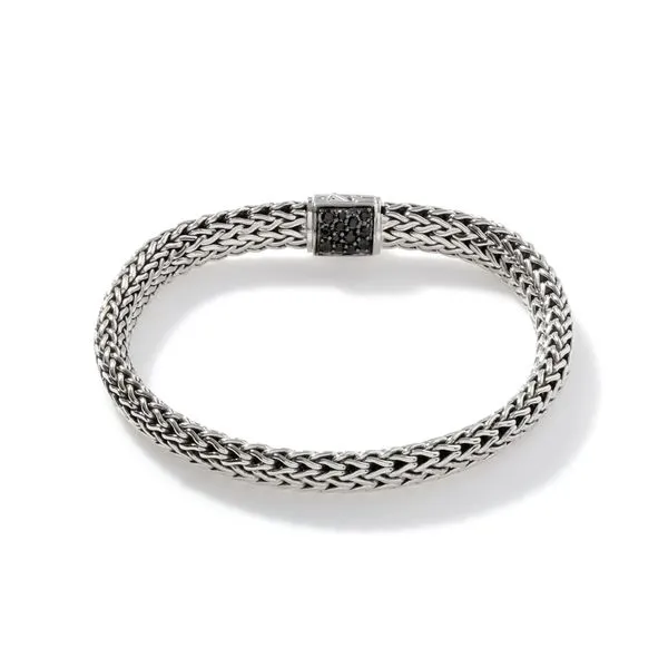 John Hardy Sterling Silver Classic Peridot Reversible Bracelet Image 2 Kiefer Jewelers Lutz, FL