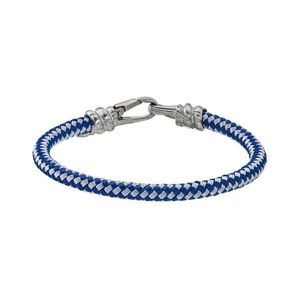 Blue & White Nylon Bracelet Kiefer Jewelers Lutz, FL