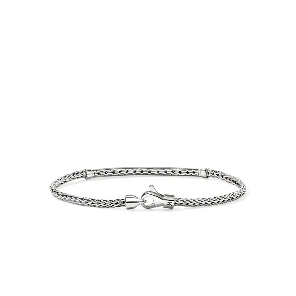 John Hardy Sterlilng Silver and Black Sapphire Essentials Bracelet Image 2 Kiefer Jewelers Lutz, FL