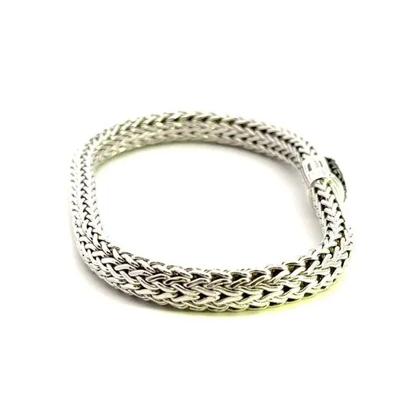 SS 6.5MM Classic Chain Lava Small Bracelet with Black Sapphire by John Hardy Image 5 Kiefer Jewelers Lutz, FL