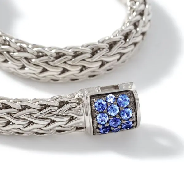 John Hardy Sterling Silver Classic Sapphire Bracelet Image 3 Kiefer Jewelers Lutz, FL