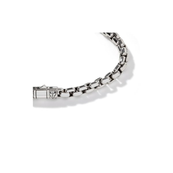 John Hardy Sterling Silver Box Chain Bracelet Image 2 Kiefer Jewelers Lutz, FL
