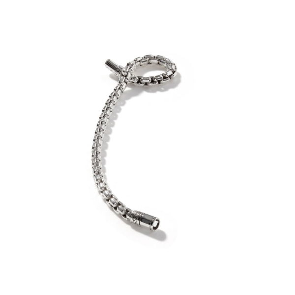 John Hardy Sterling Silver Box Chain Bracelet Image 3 Kiefer Jewelers Lutz, FL