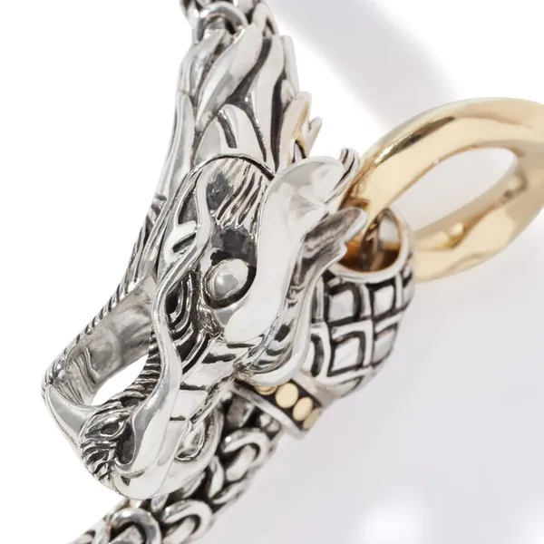 John Hardy 18KY and Sterling Silver Naga Bracelet Image 2 Kiefer Jewelers Lutz, FL