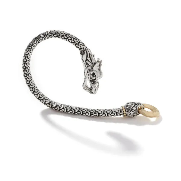John Hardy 18KY and Sterling Silver Naga Bracelet Image 3 Kiefer Jewelers Lutz, FL